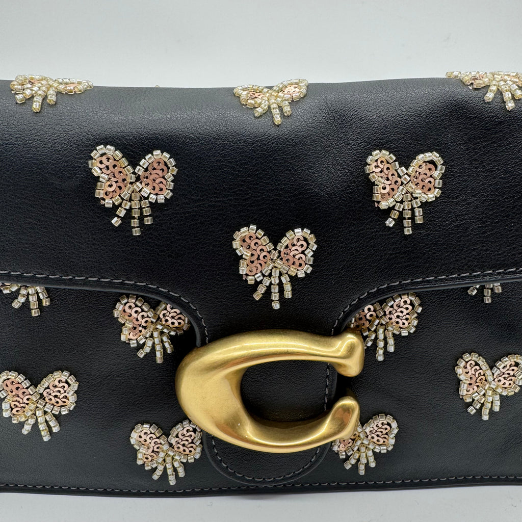 Coach Tabby Shoulder Bag With Dainty Bow Embellishment