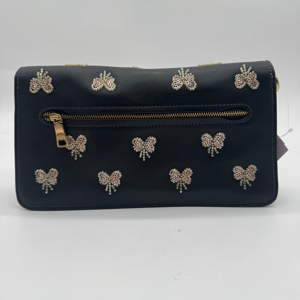 Coach Tabby Shoulder Bag With Dainty Bow Embellishment