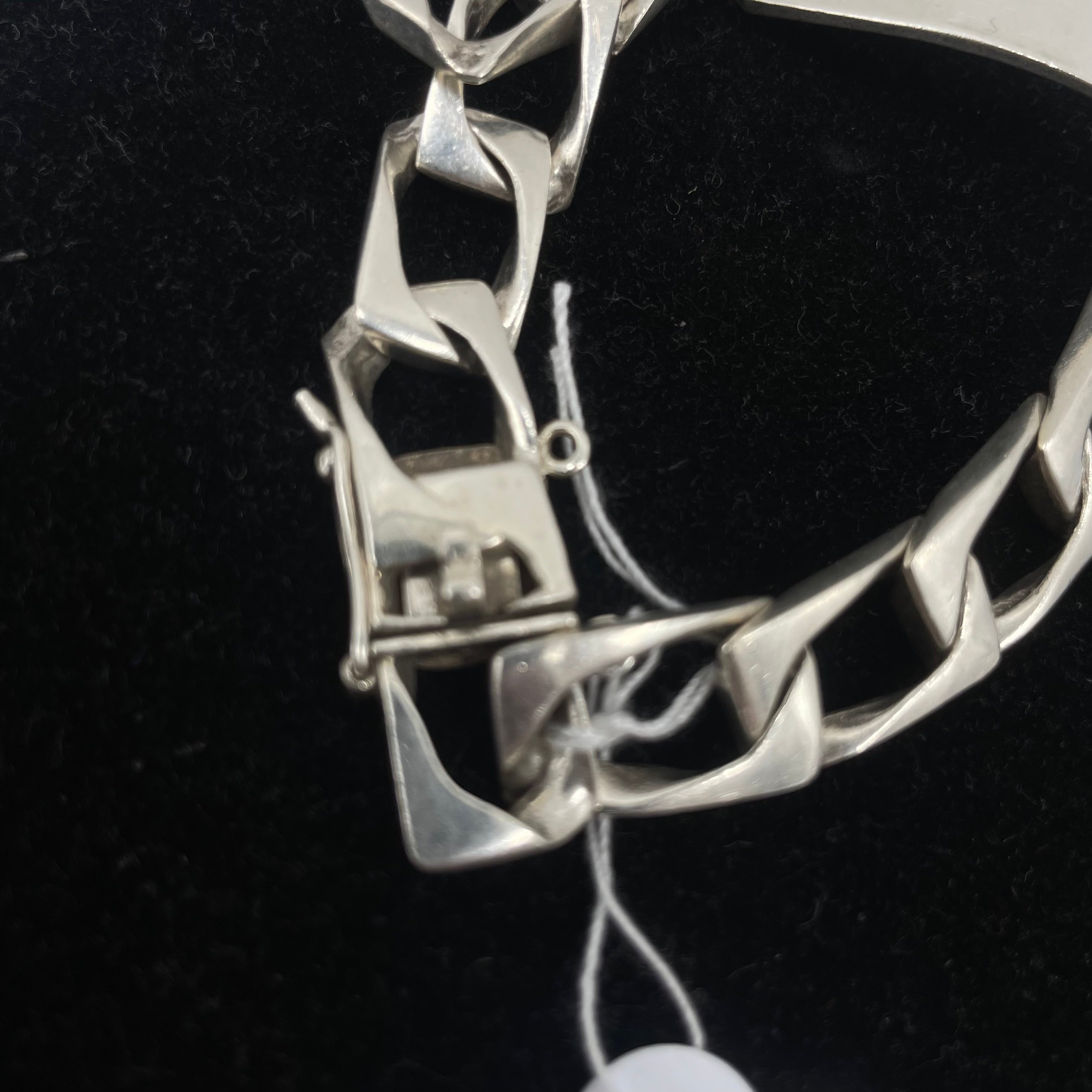 925 HEAVY CURB LINK ID BRACELET 9" 11MM
