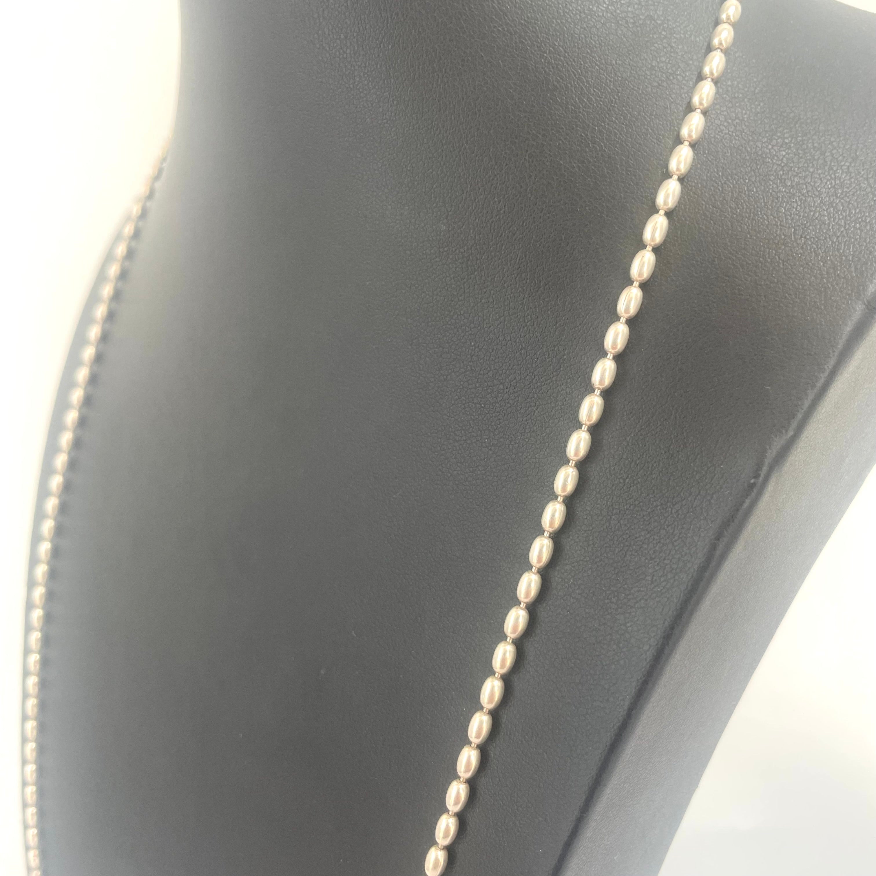 925 SILVER BEAD CHAIN 32" 2MM