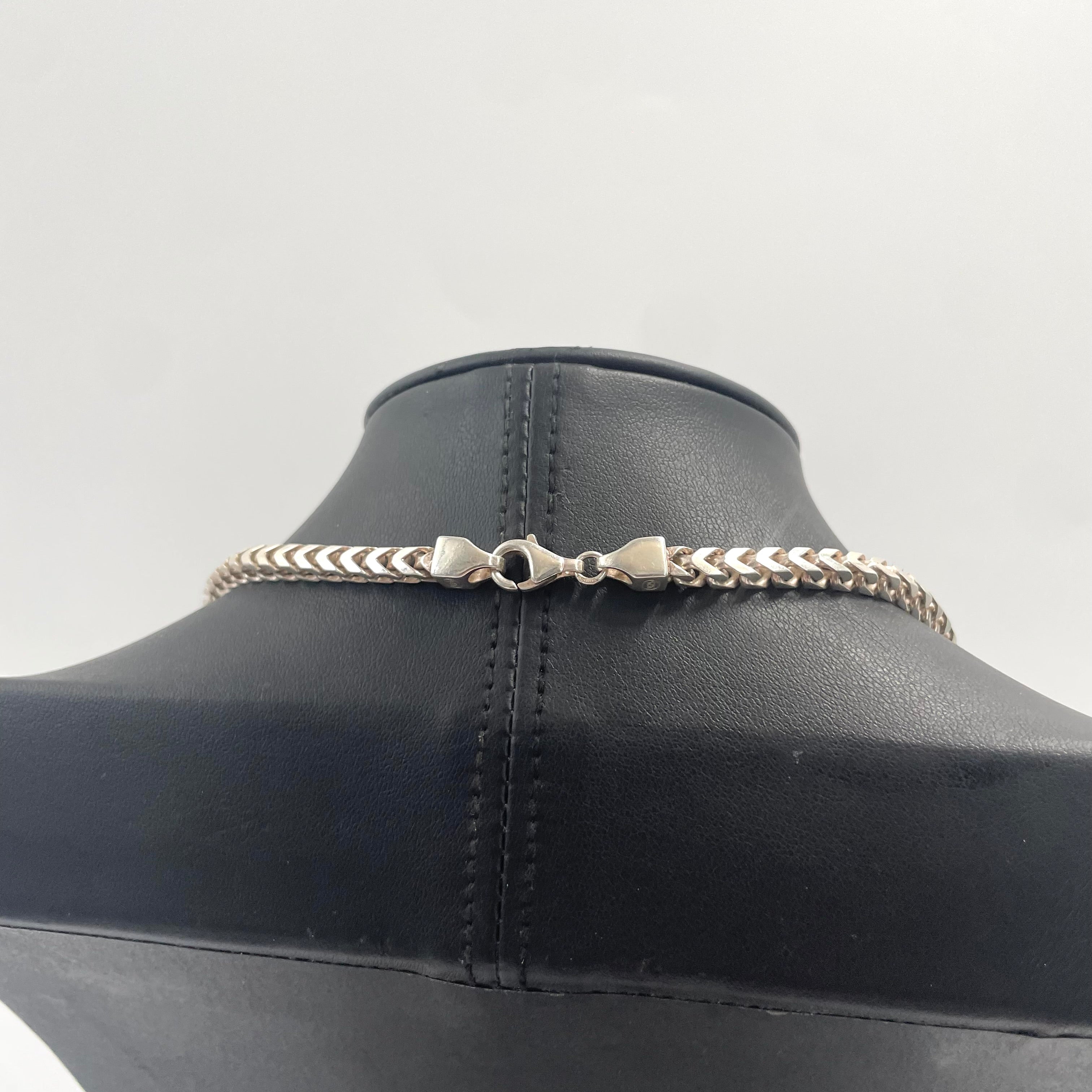 925 SILVER BOX CHAIN 18" 4MM