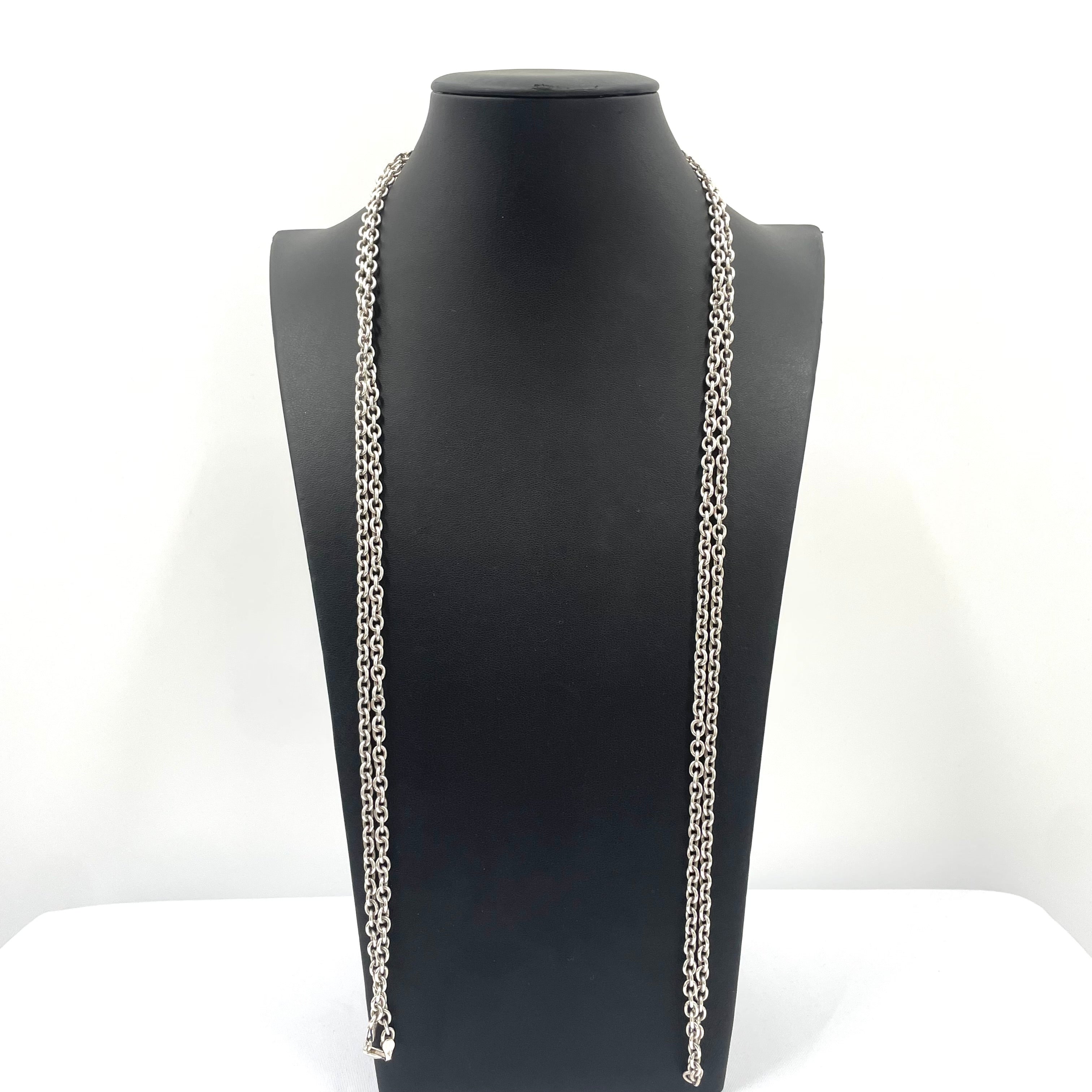 925 SILVER CHAINLINK 30" 4MM CHAIN