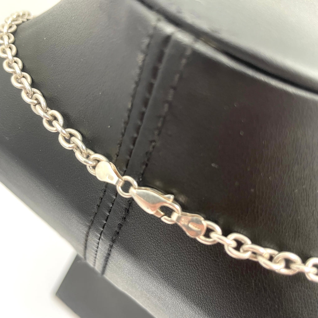 925 SILVER CHAINLINK 30" 4MM CHAIN