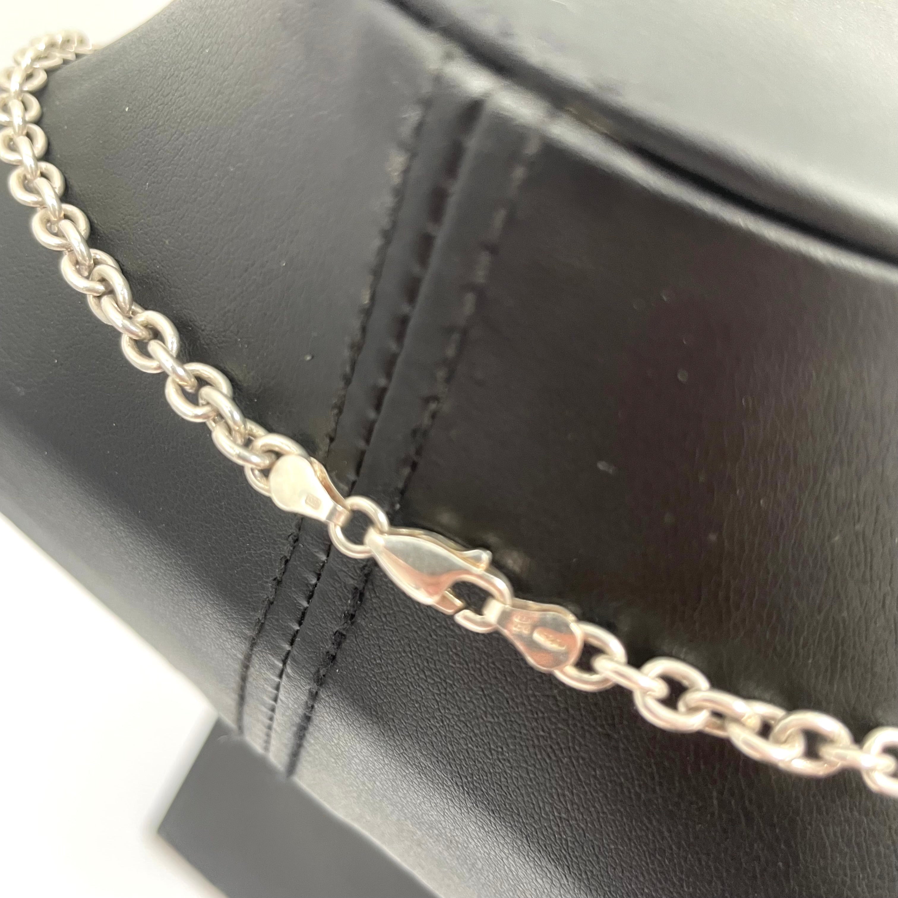 925 SILVER CHAINLINK 30" 4MM CHAIN