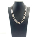 925 SILVER CUBAN CURB CHAIN 20" 13MM
