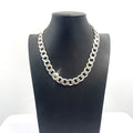 925 SILVER CURB CHAIN 18" 12MM