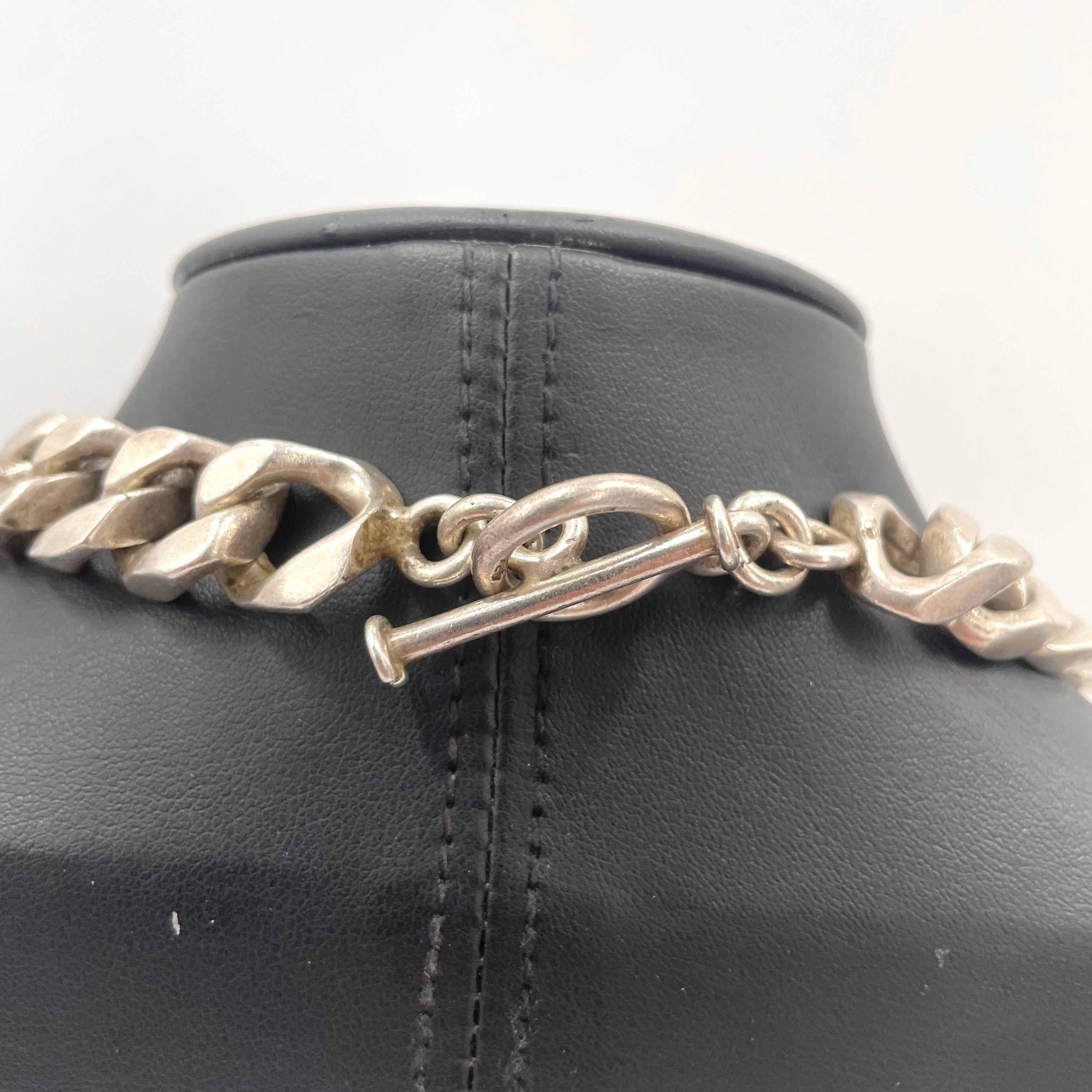 925 SILVER CURB CHAIN 18" 13MM
