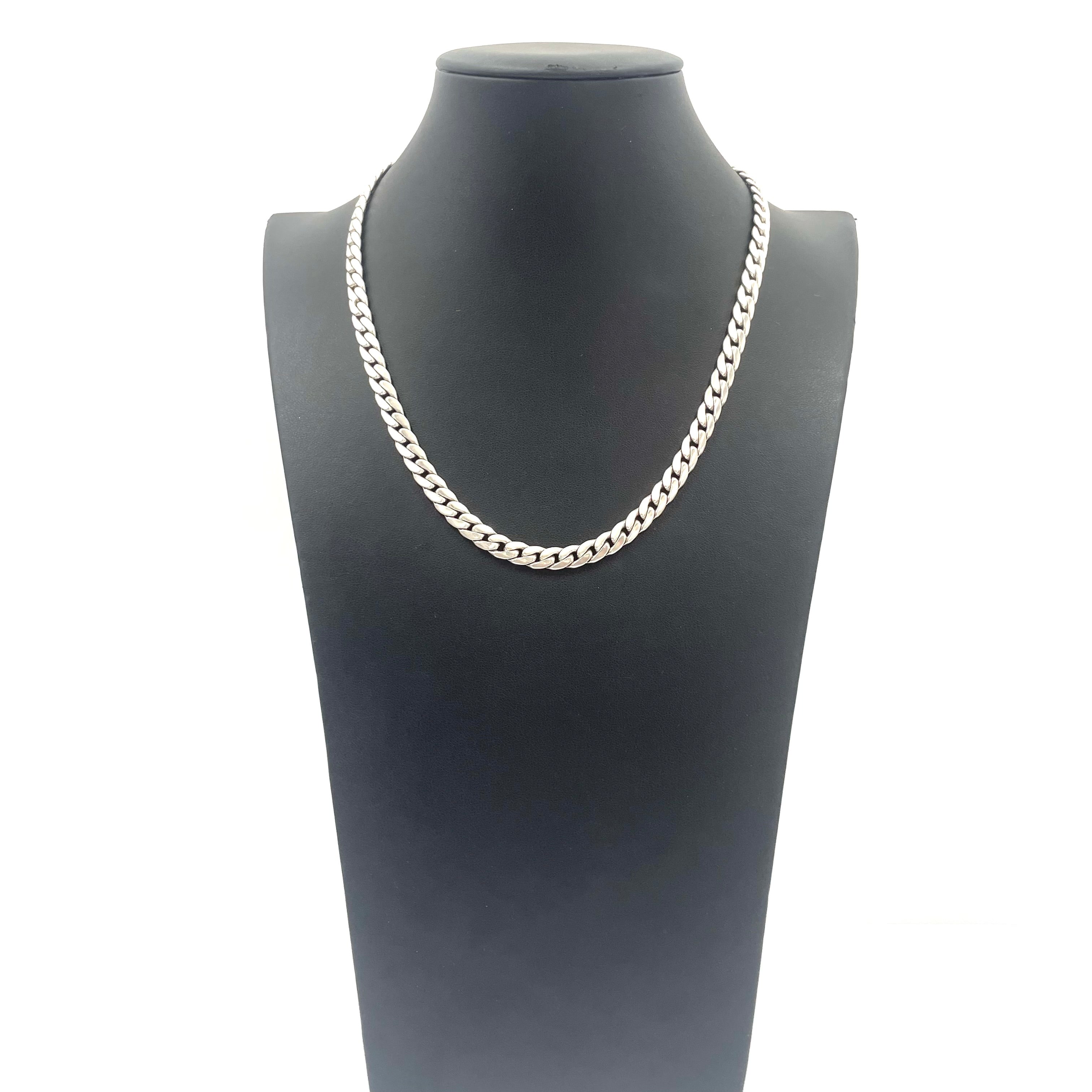 925 SILVER CURB CHAIN 19" 6MM