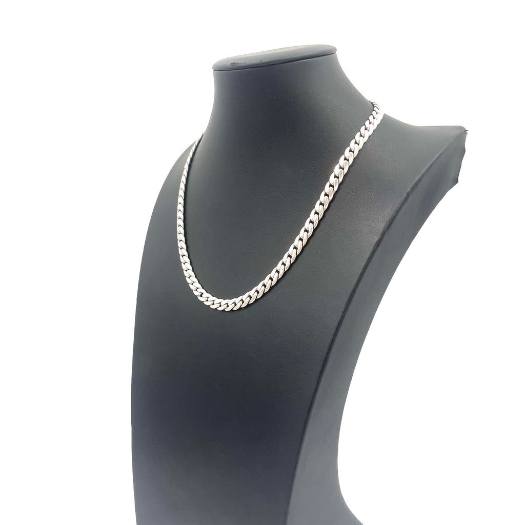 925 SILVER CURB CHAIN 19" 6MM