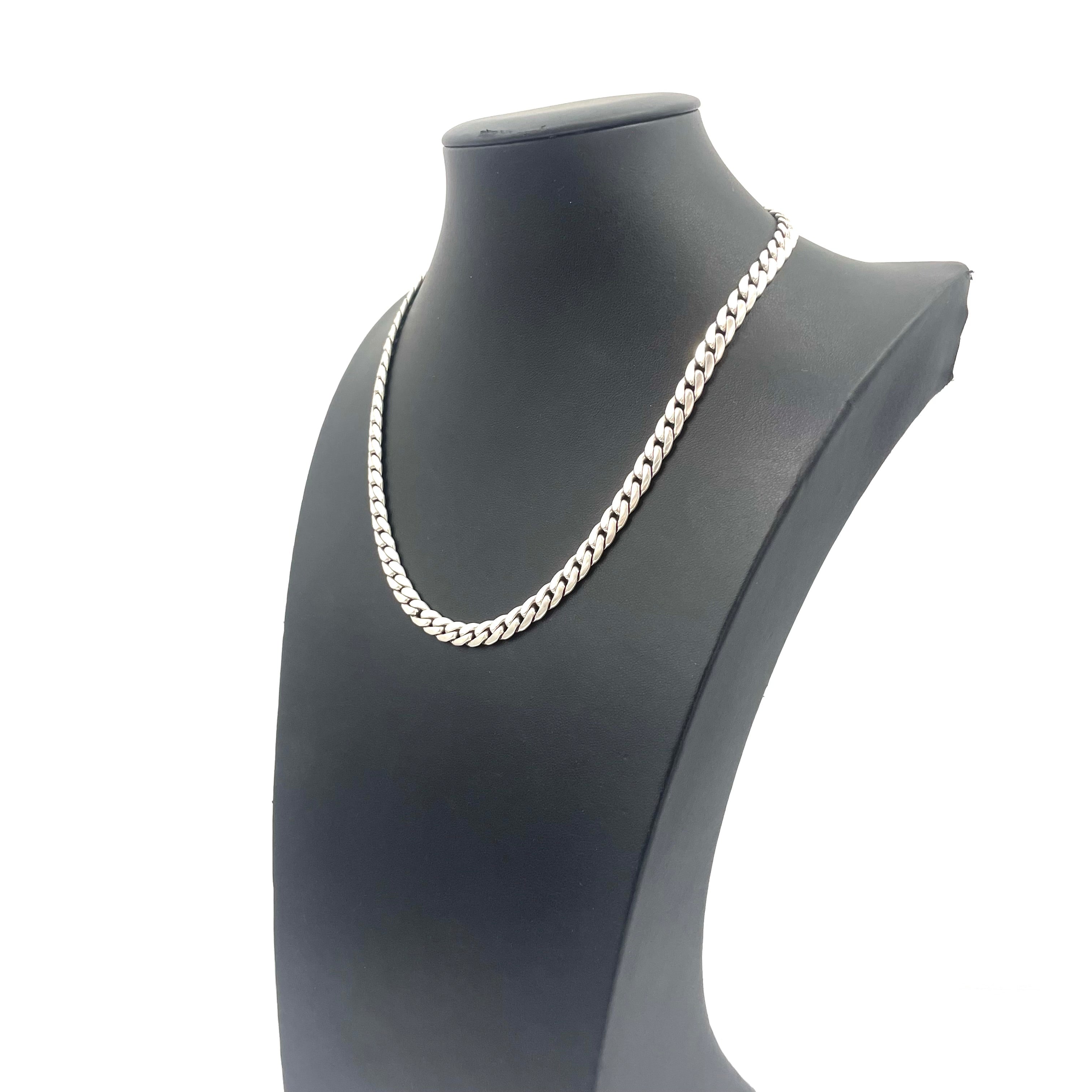 925 SILVER CURB CHAIN 19" 6MM
