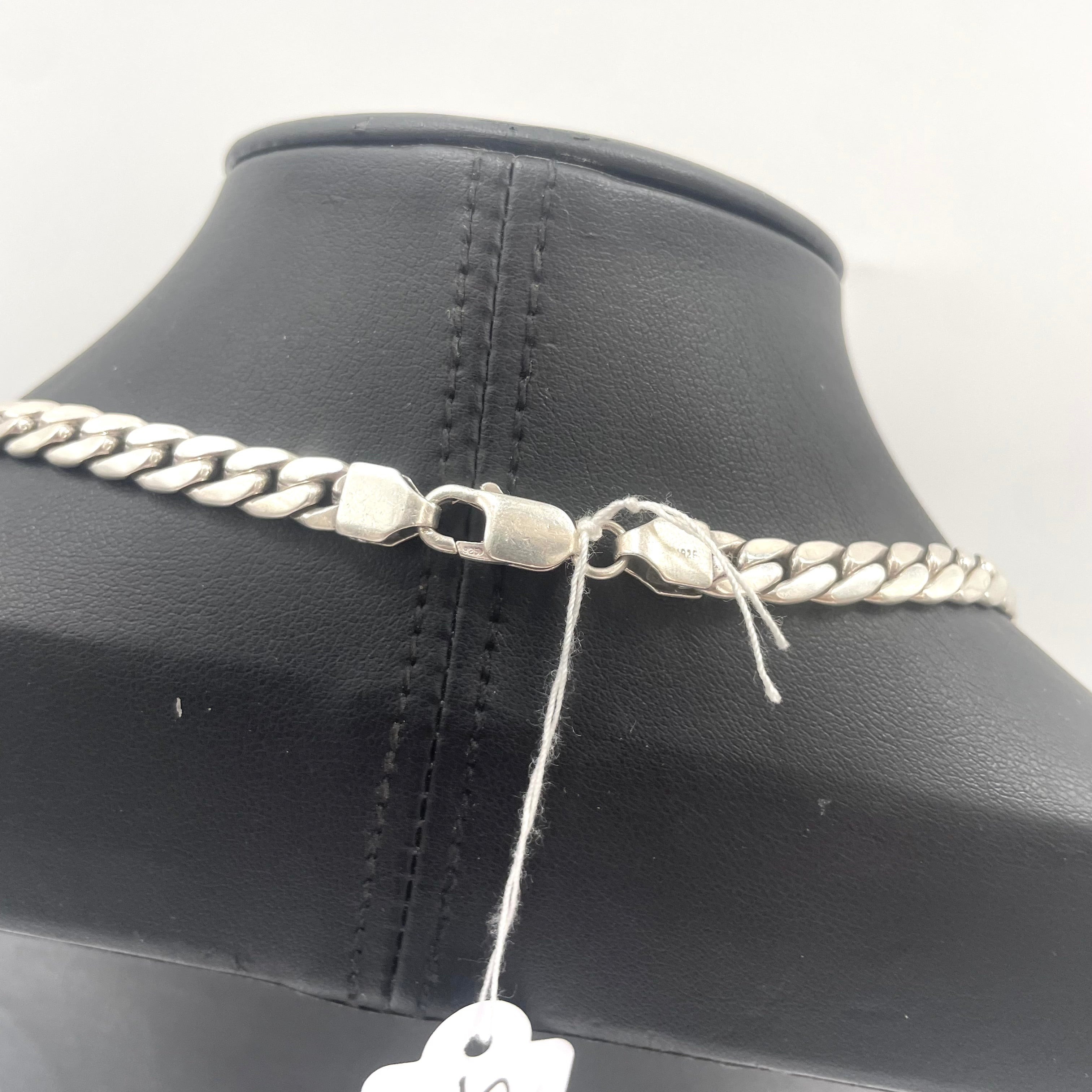 925 SILVER CURB CHAIN 19" 6MM