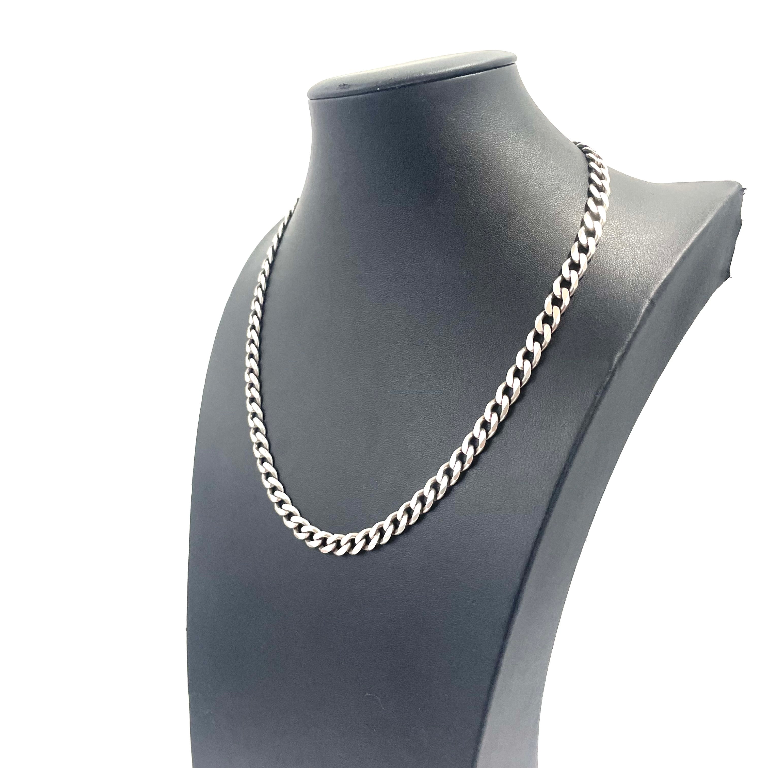 925 SILVER CURB CHAIN 20" 6MM