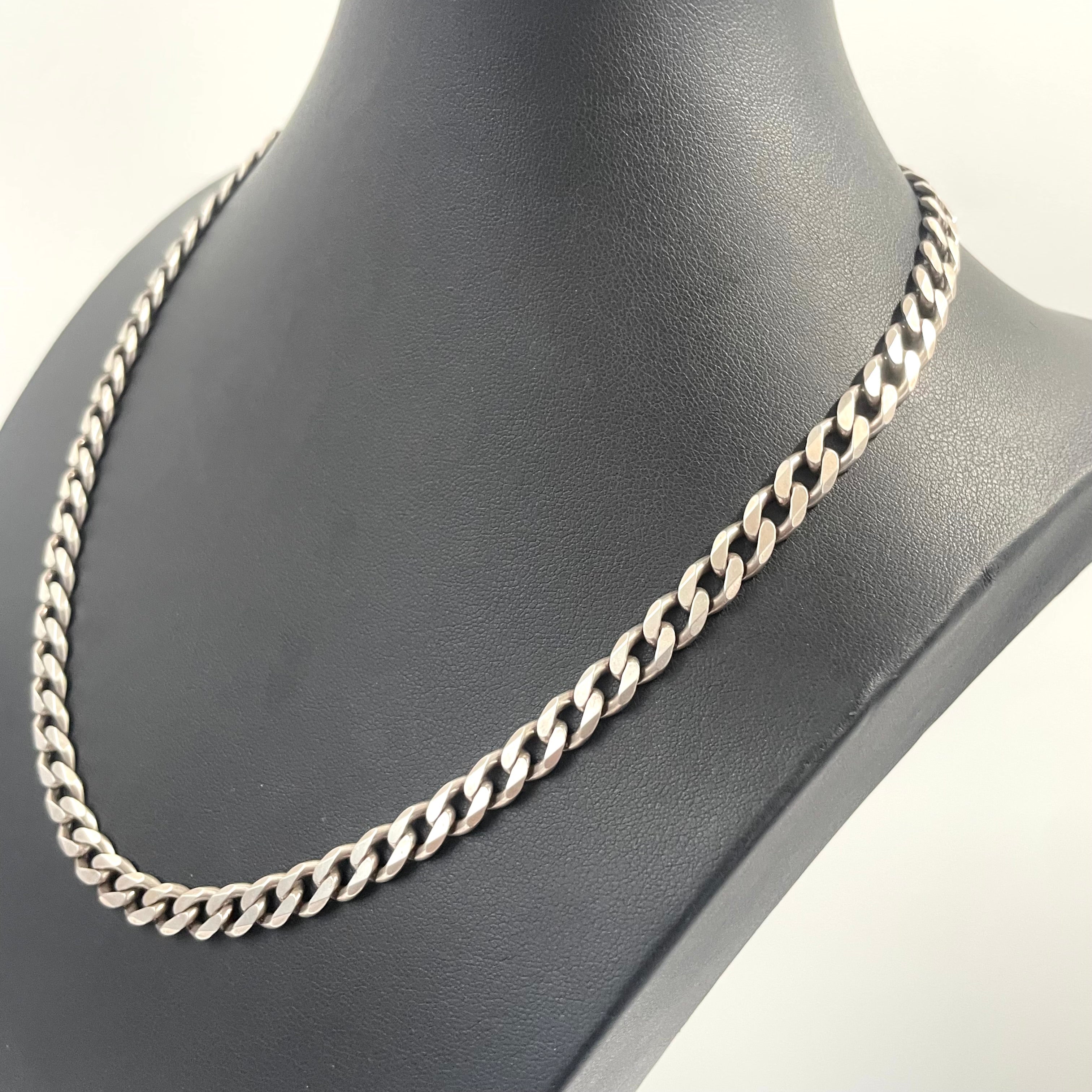 925 SILVER CURB CHAIN 20" 6MM