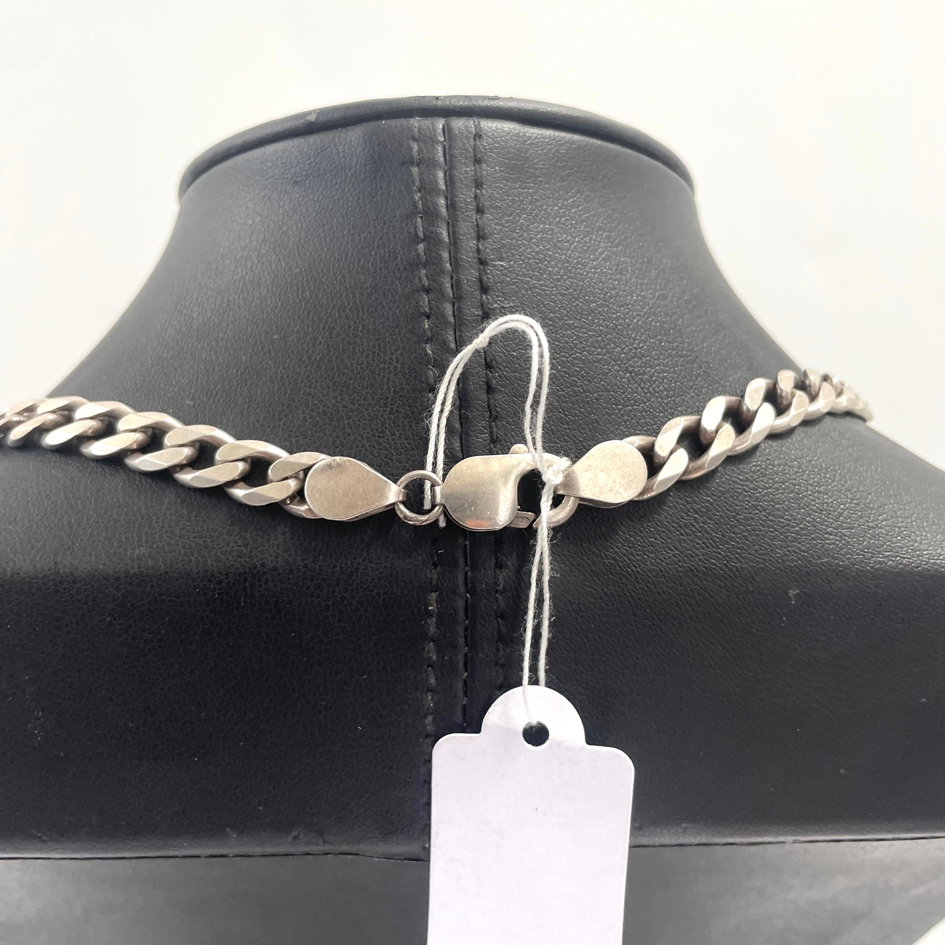 925 SILVER CURB CHAIN 20" 6MM