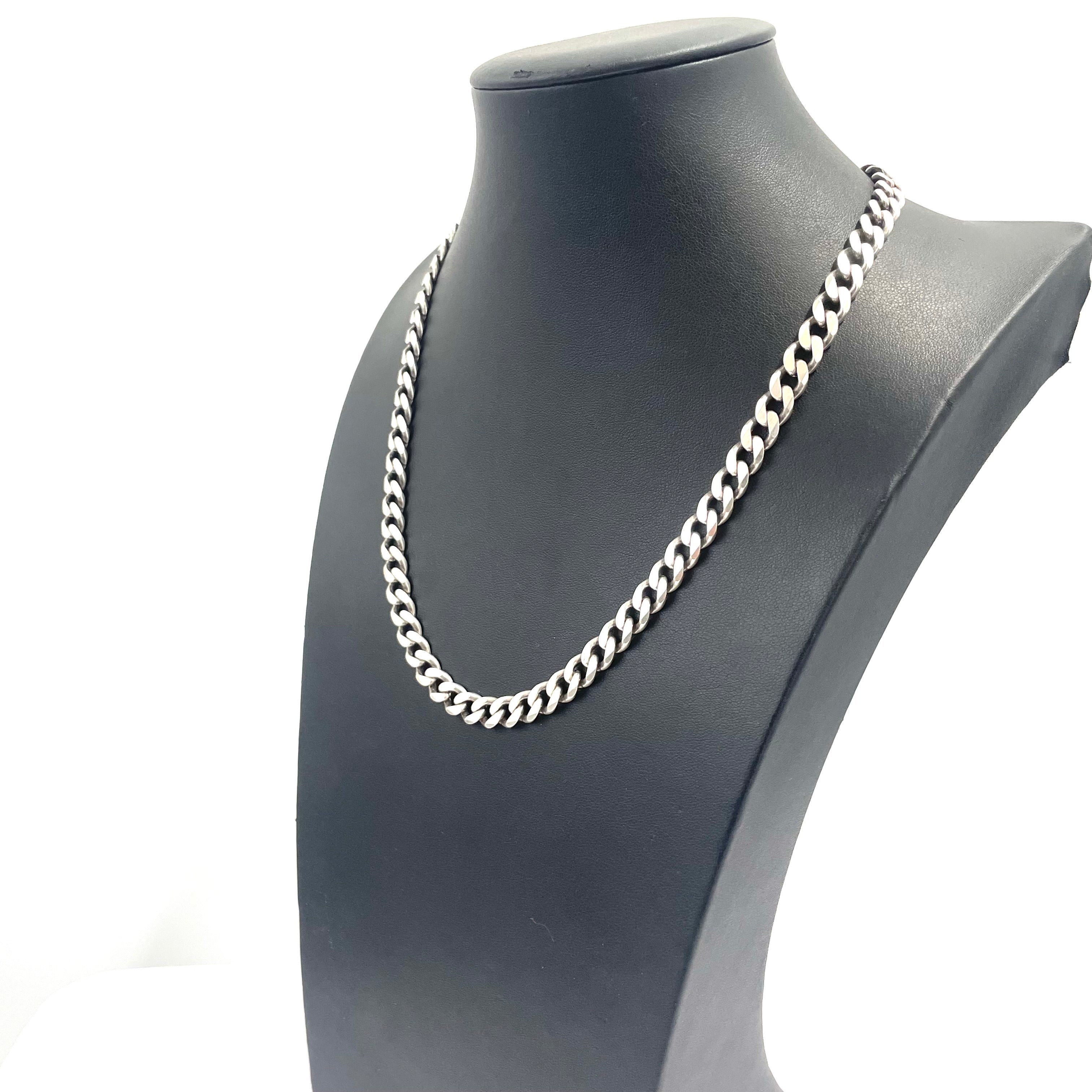 925 SILVER CURB CHAIN 20" 7MM