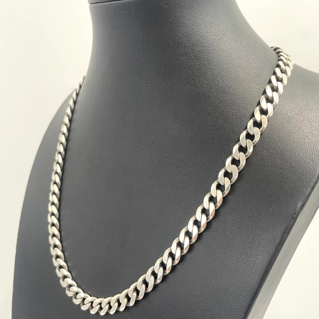 925 SILVER CURB CHAIN 20" 7MM