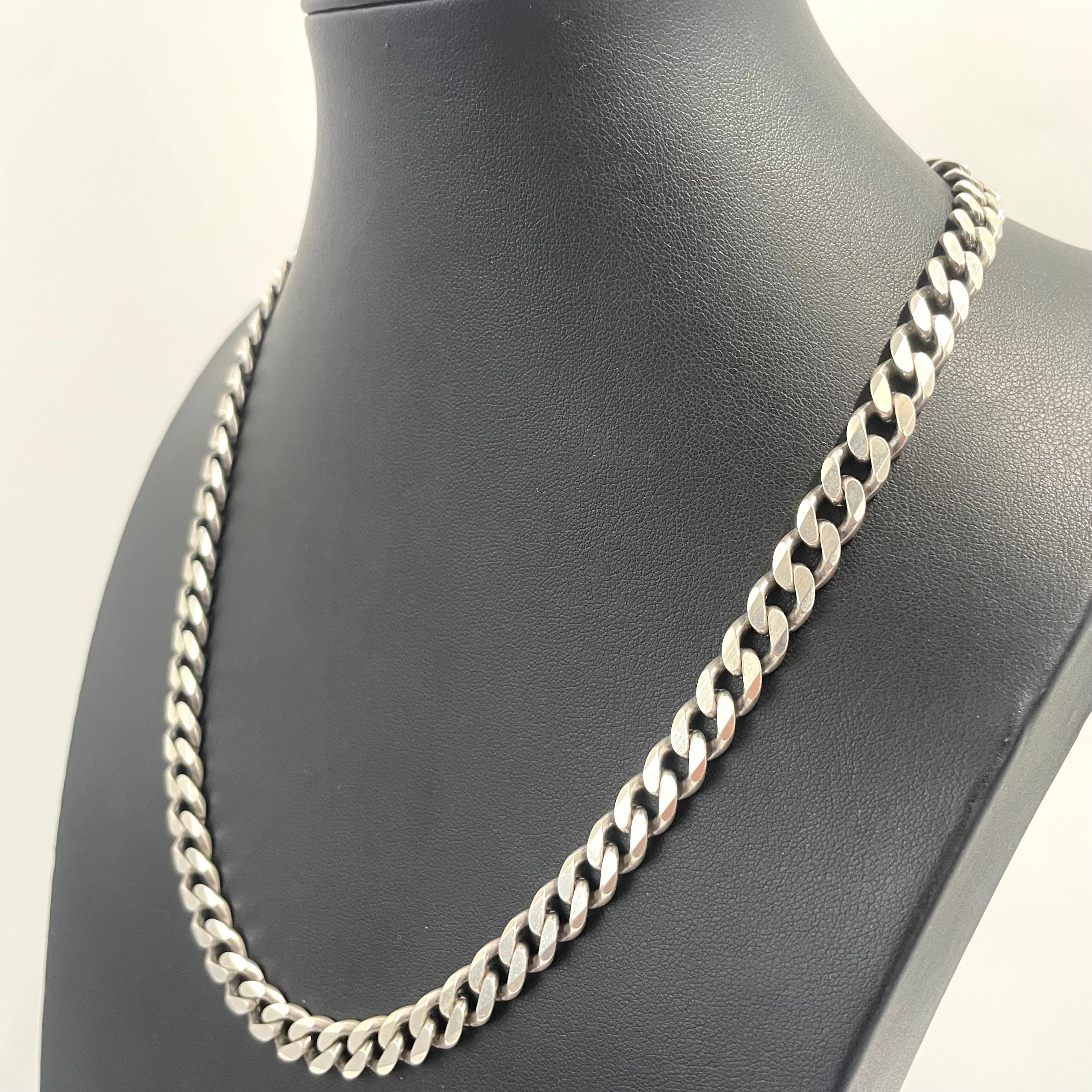 925 SILVER CURB CHAIN 20" 7MM