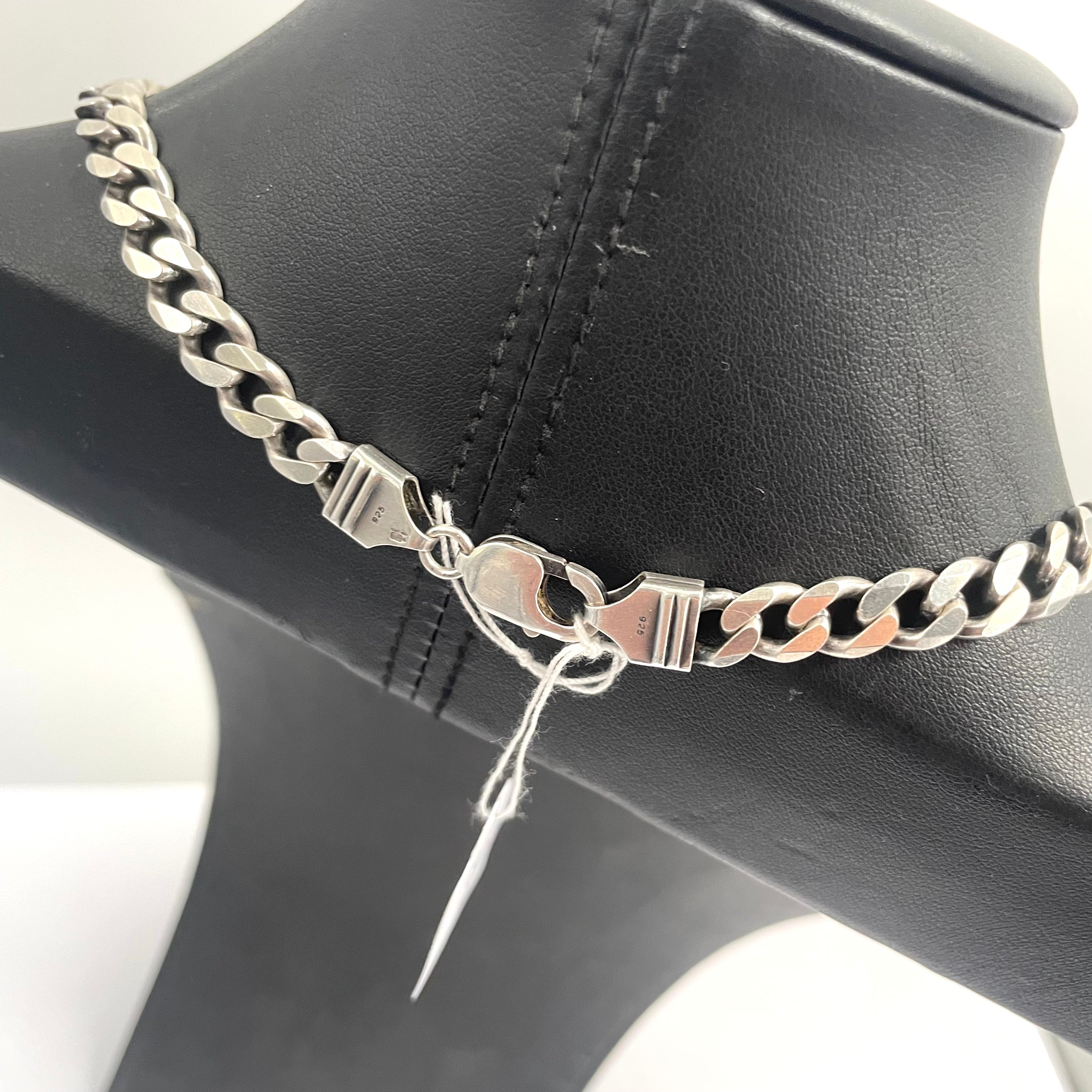 925 SILVER CURB CHAIN 20" 7MM