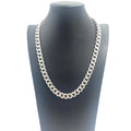 925 SILVER CURB CHAIN 21.5" 10MM