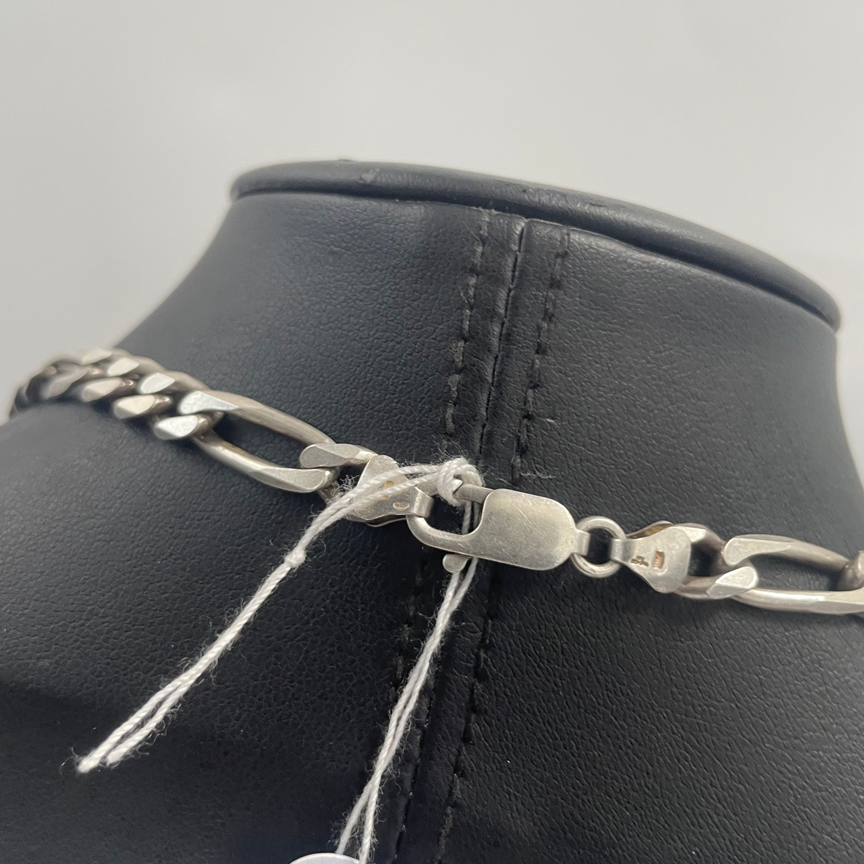 925 SILVER FIGARO CHAIN 19" 5MM