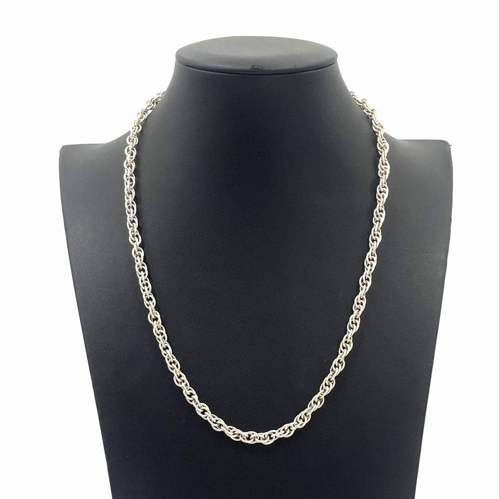 925 SILVER KING'S BYZANTINE CHAIN 20" 5MM