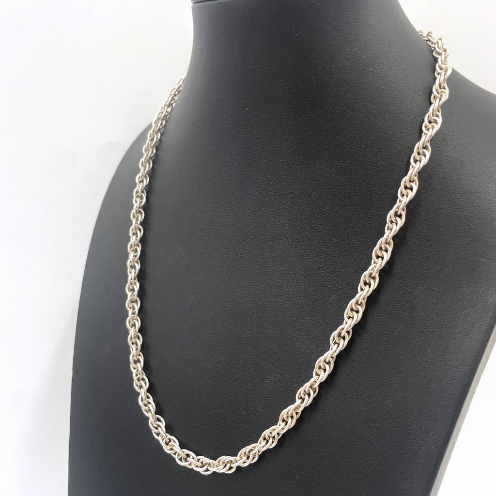 925 SILVER KING'S BYZANTINE CHAIN 20" 5MM