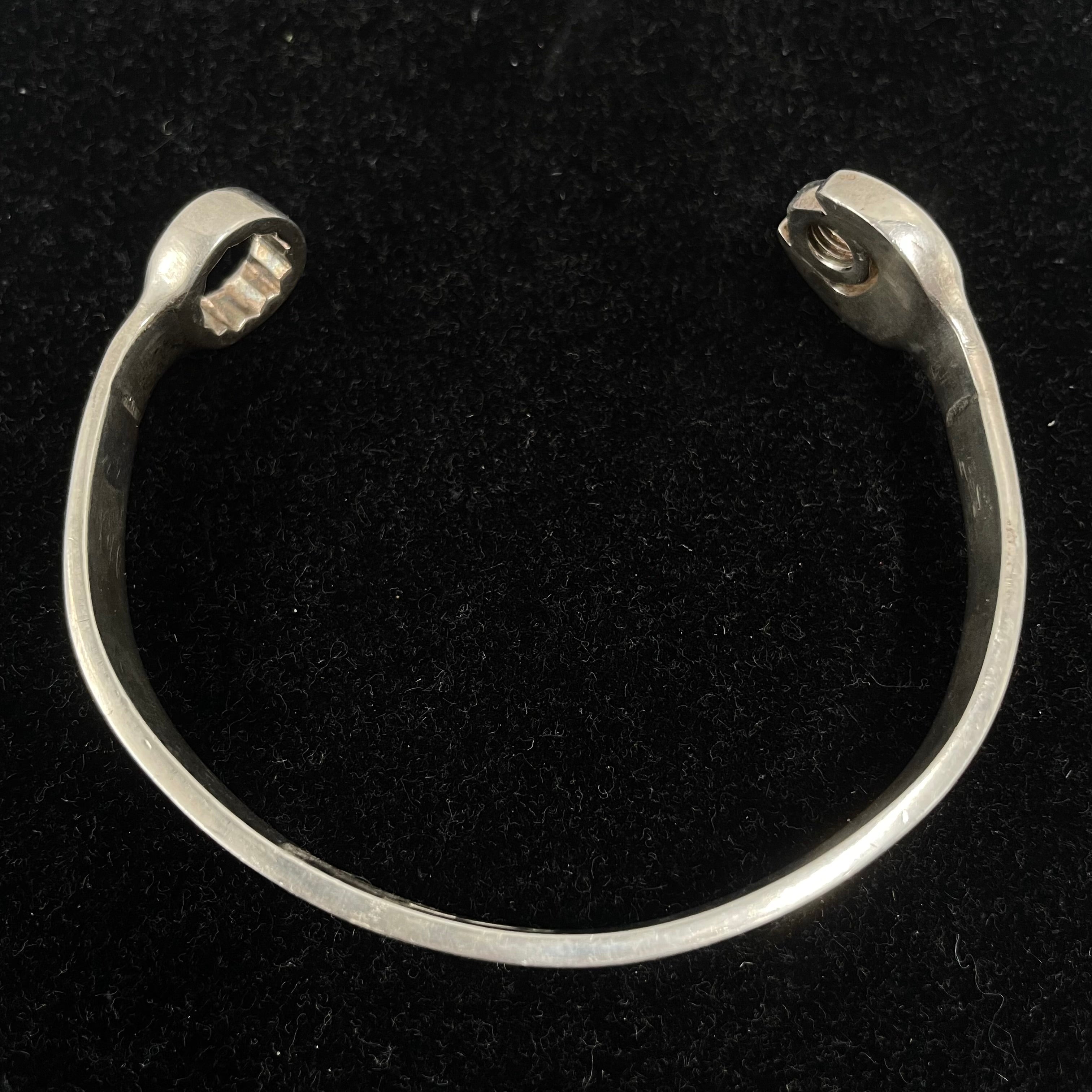 925 Sterling Silver Torque Cuff Bracelet – Polished Finish