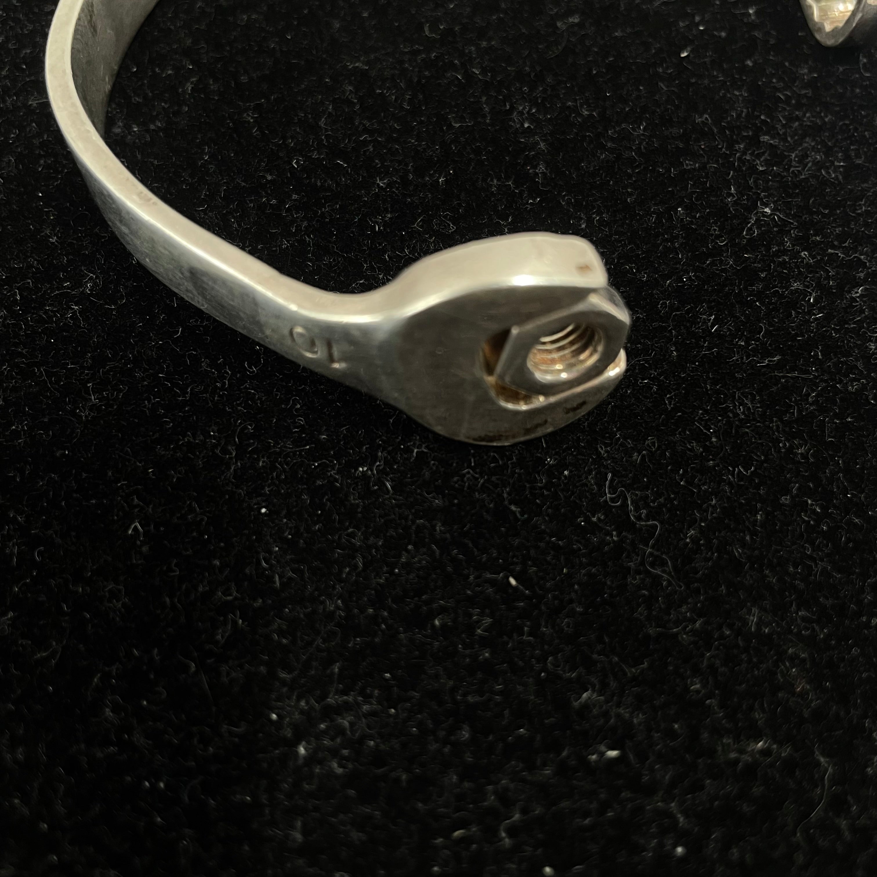 925 Sterling Silver Torque Cuff Bracelet – Polished Finish