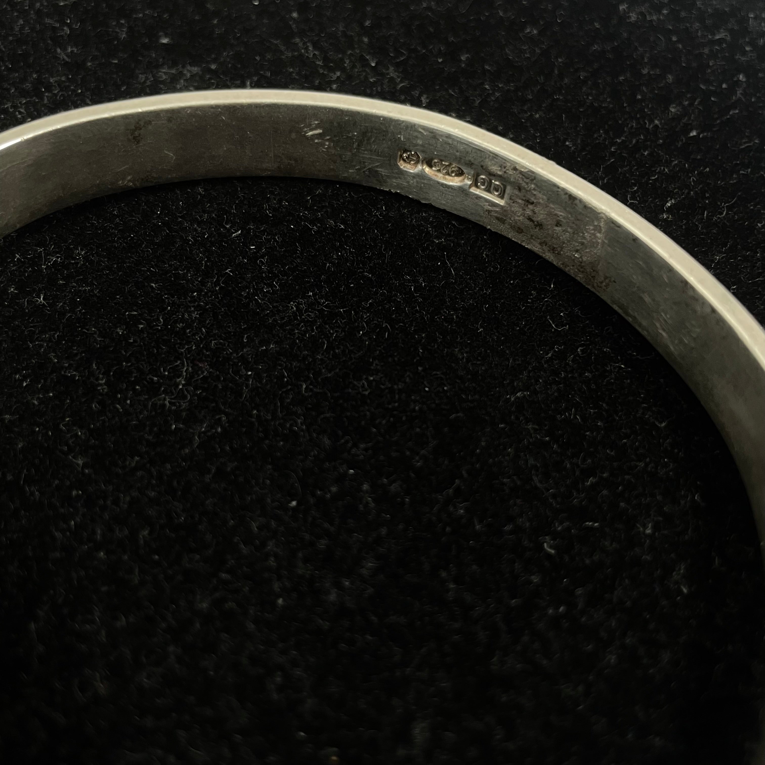 925 Sterling Silver Torque Cuff Bracelet – Polished Finish