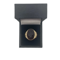 9ct Carnelian Intaglio Ring Carat: 9ct Gold Colour: Yellow Gold Size: V Weight: 9.56g