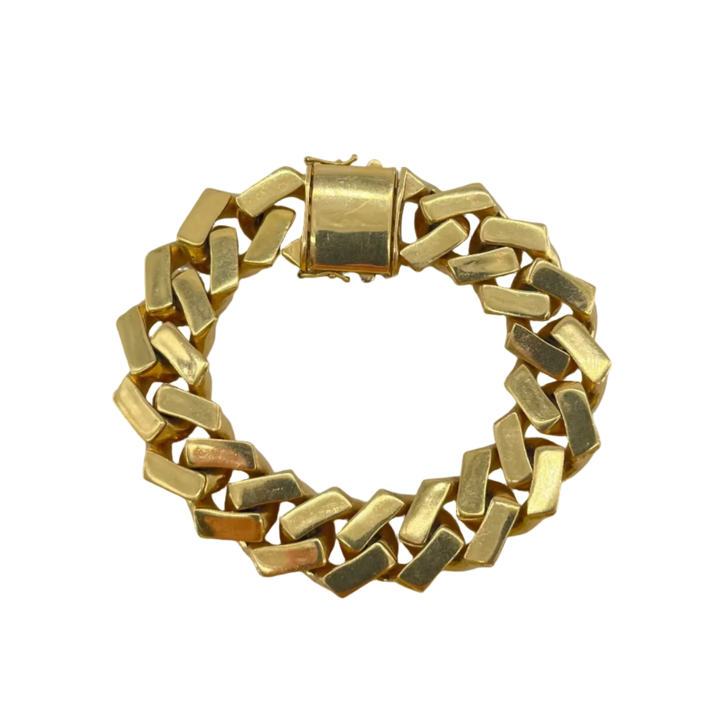 9ct Hollow Curb Bracelet 9.4" Carat: 9ct Gold Colour: Yellow Gold Width: 2mm Length: 9.4" Weight: 82.82g