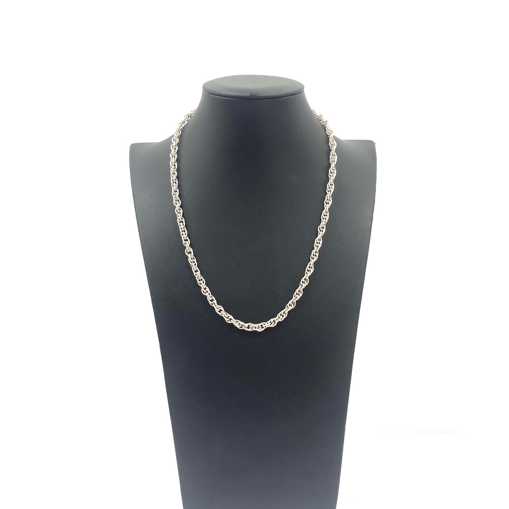 925 SILVER KING'S BYZANTINE CHAIN 20" 5MM