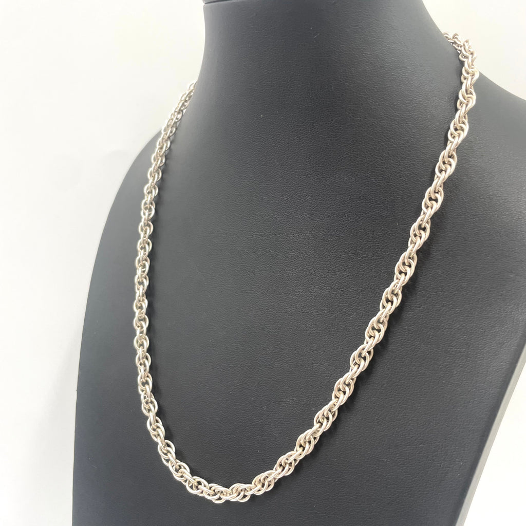 925 SILVER KING'S BYZANTINE CHAIN 20" 5MM