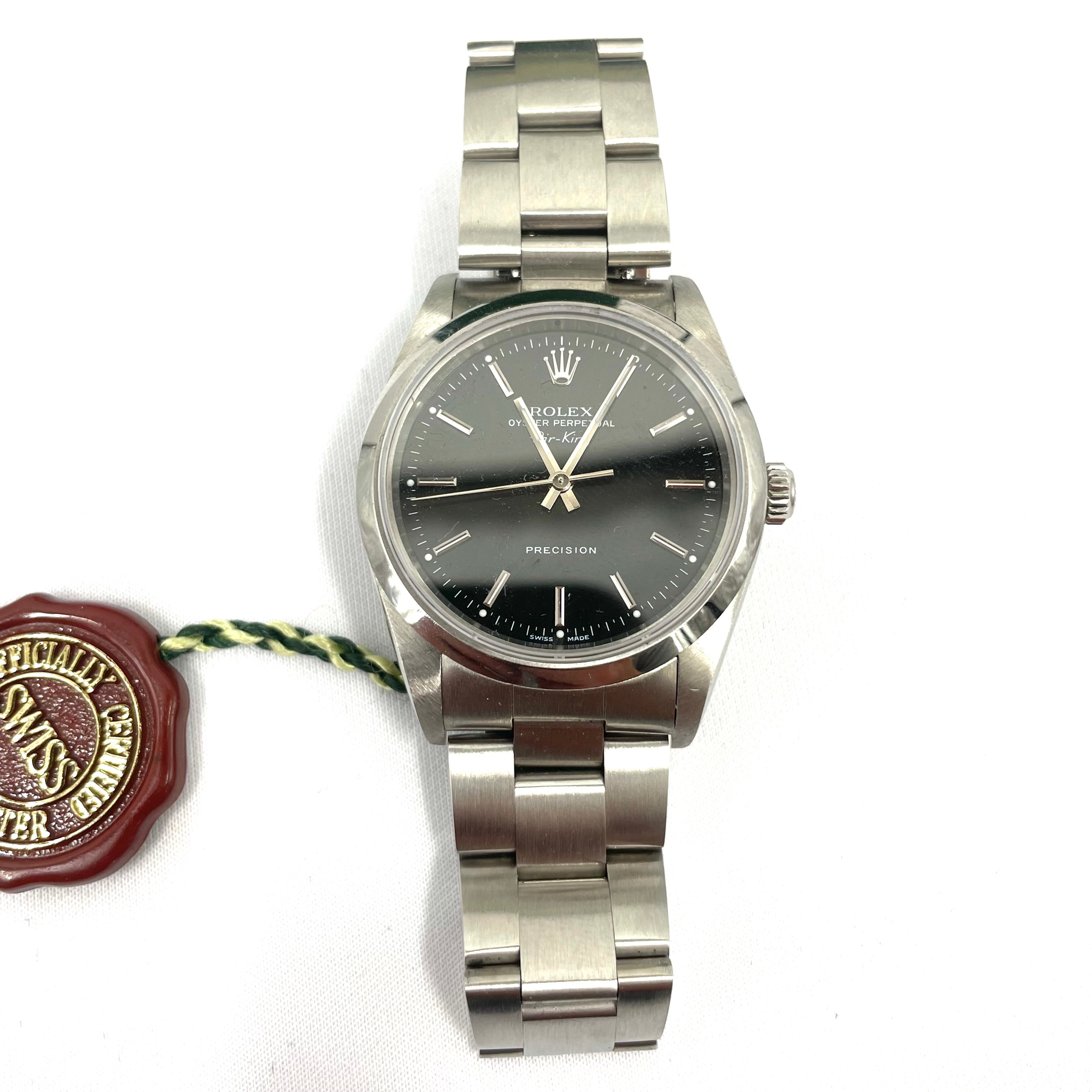 Rolex Air-King 14000 34mm 2011 B&P