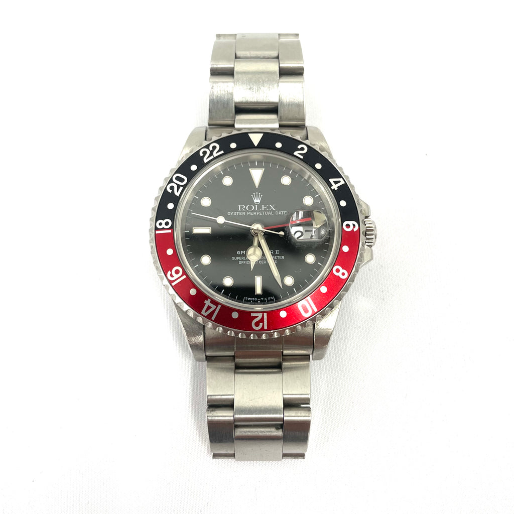 Rolex GMT-Master II “Coke” Ref. 16710 (1996) – Full Collector’s Set