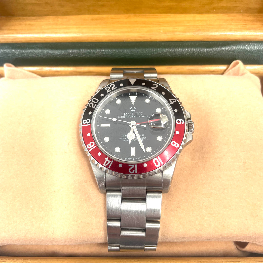 Rolex GMT-Master II “Coke” Ref. 16710 (1996) – Full Collector’s Set