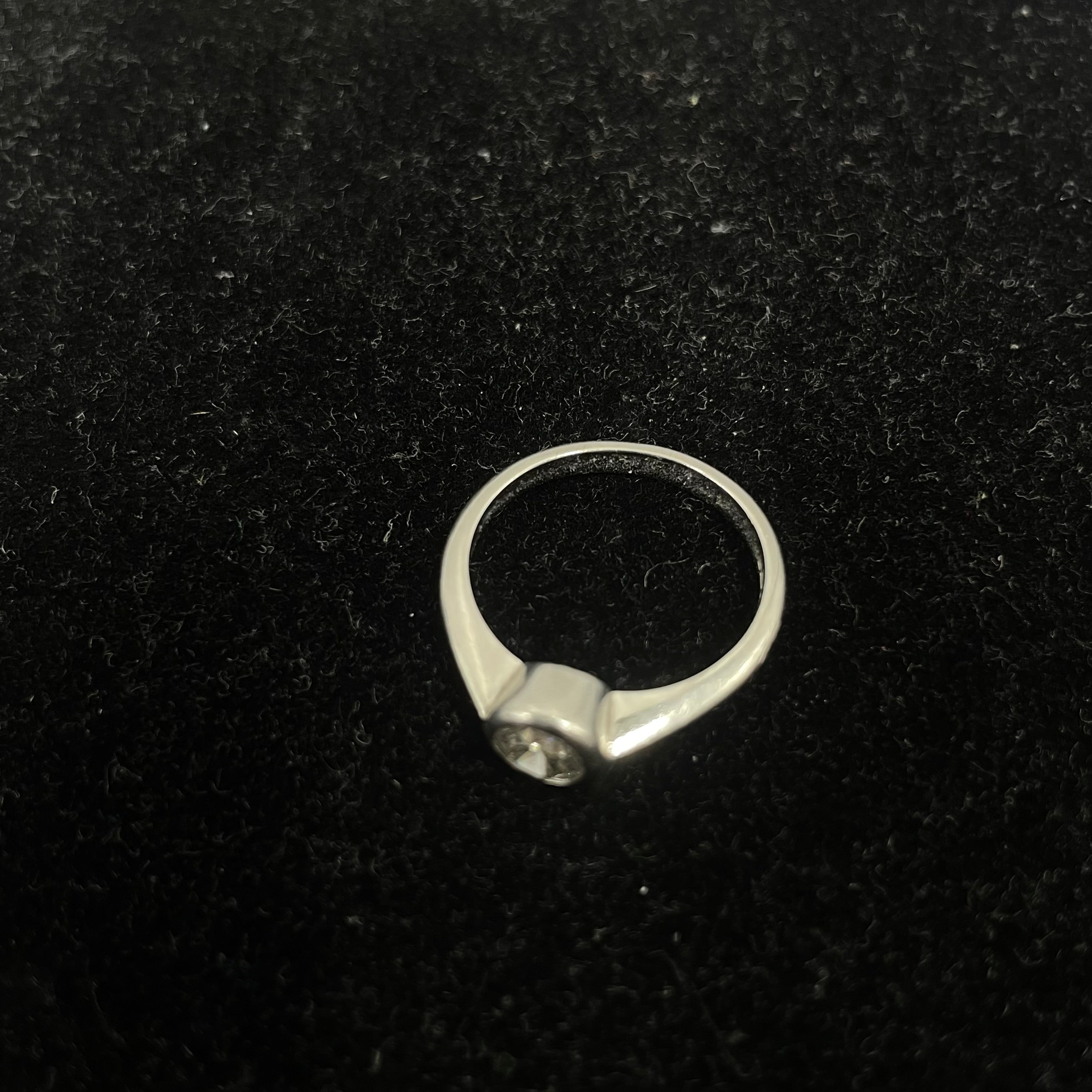 .70CT IGI Diamond Platinum Ring Size L 1/2