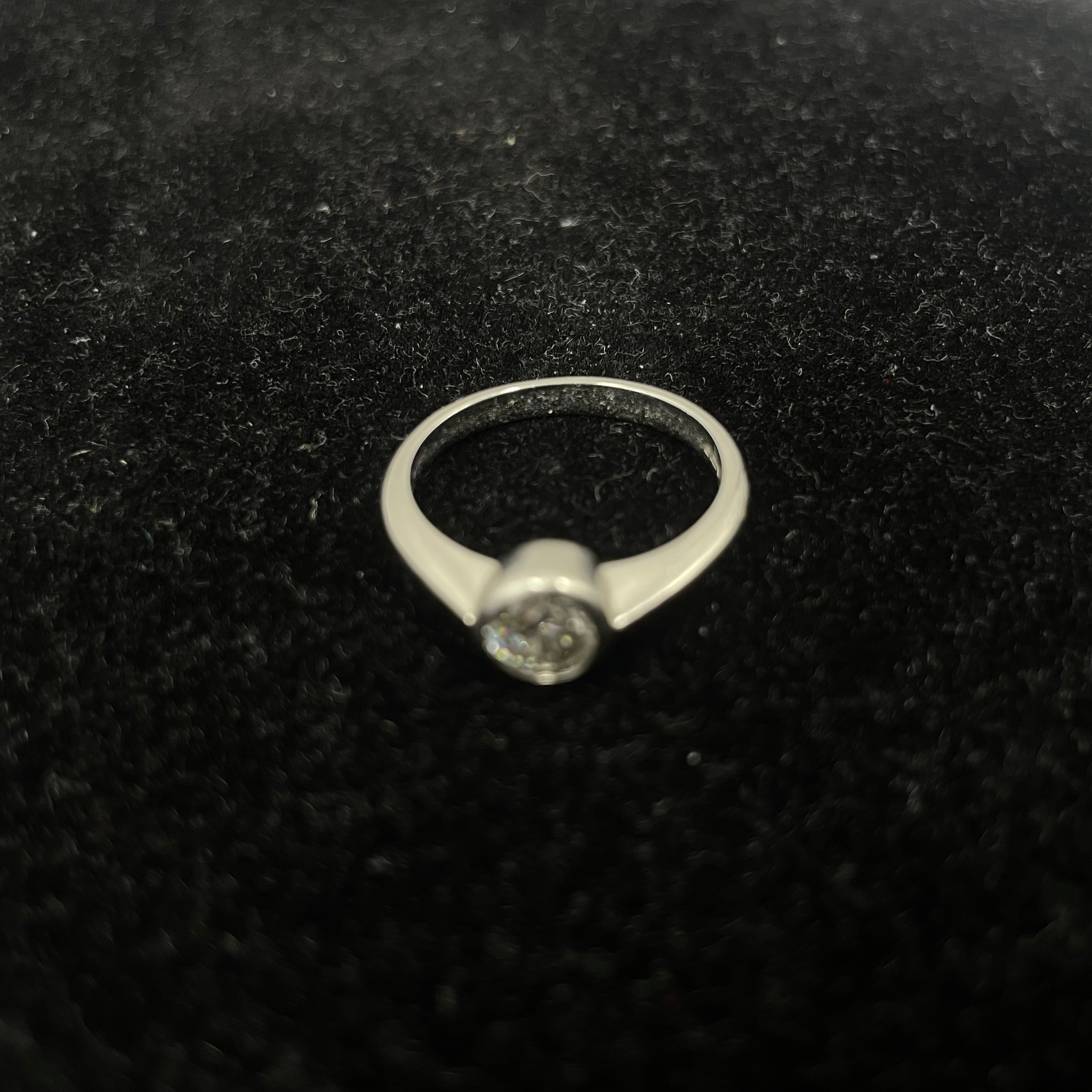 .70CT IGI Diamond Platinum Ring Size L 1/2