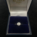 .70CT IGI Diamond Platinum Ring Size L 1/2