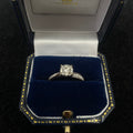 Platinum Diamond Solitaire Ring – Size N½
