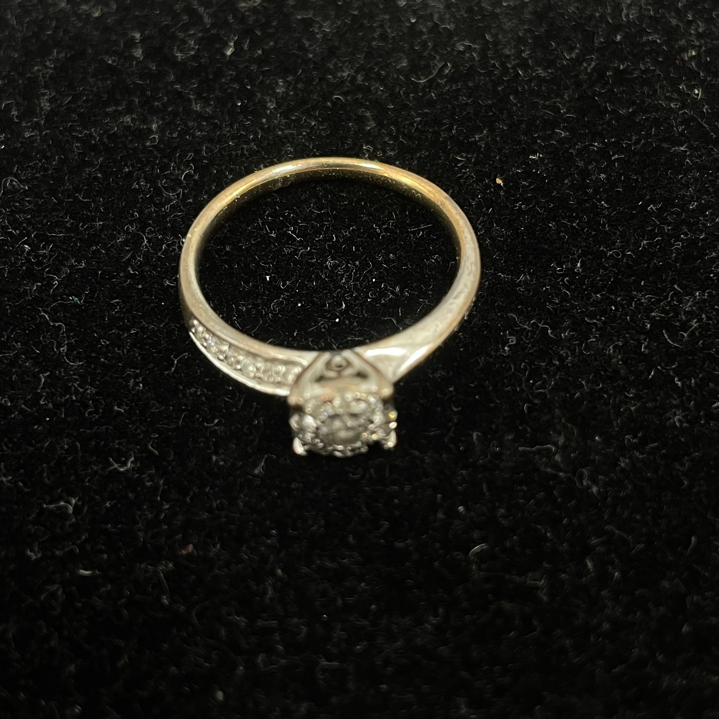 Platinum Diamond Solitaire Ring – Size N½