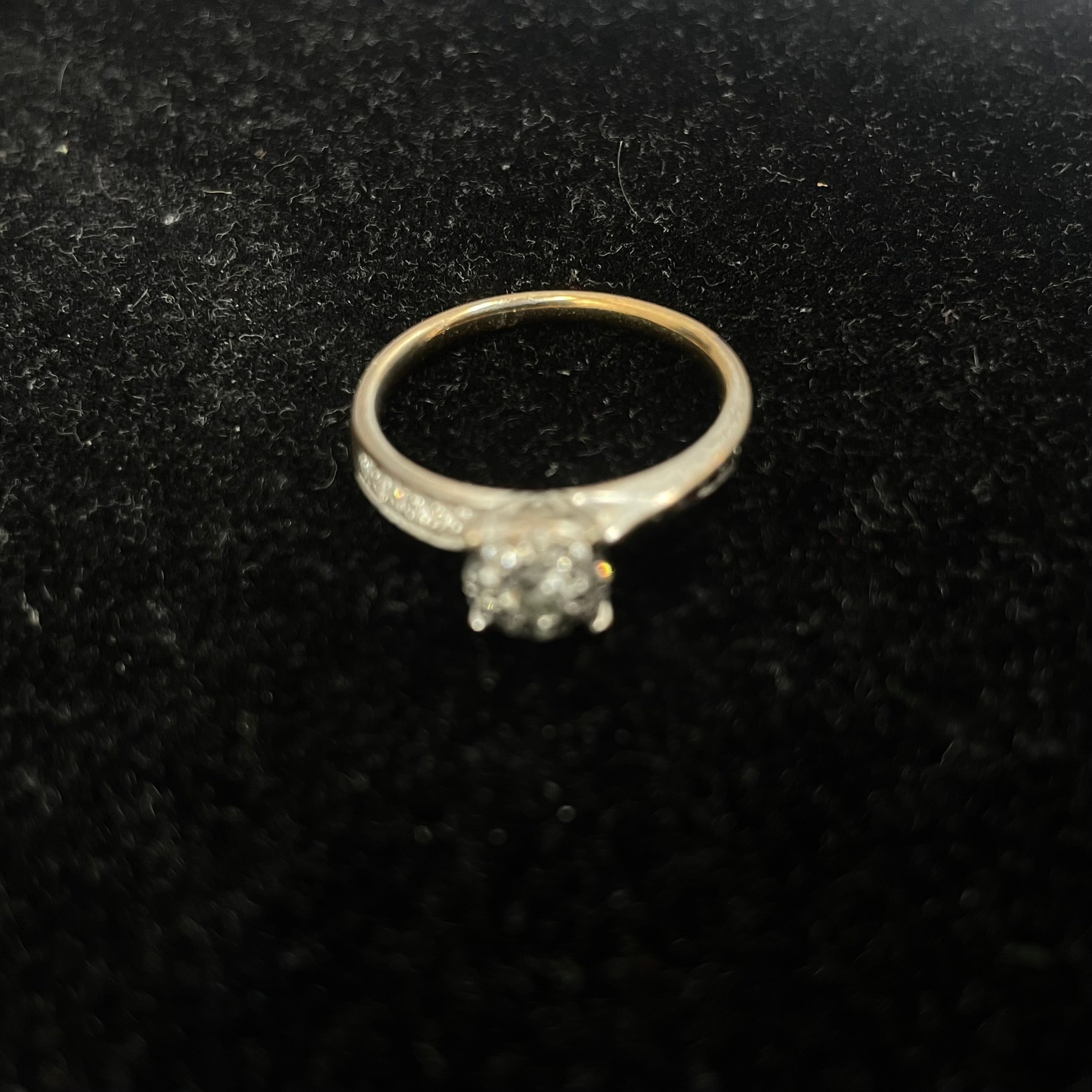 Platinum Diamond Solitaire Ring – Size N½
