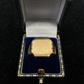9CT Signet Ring Square Top Size W 1/2