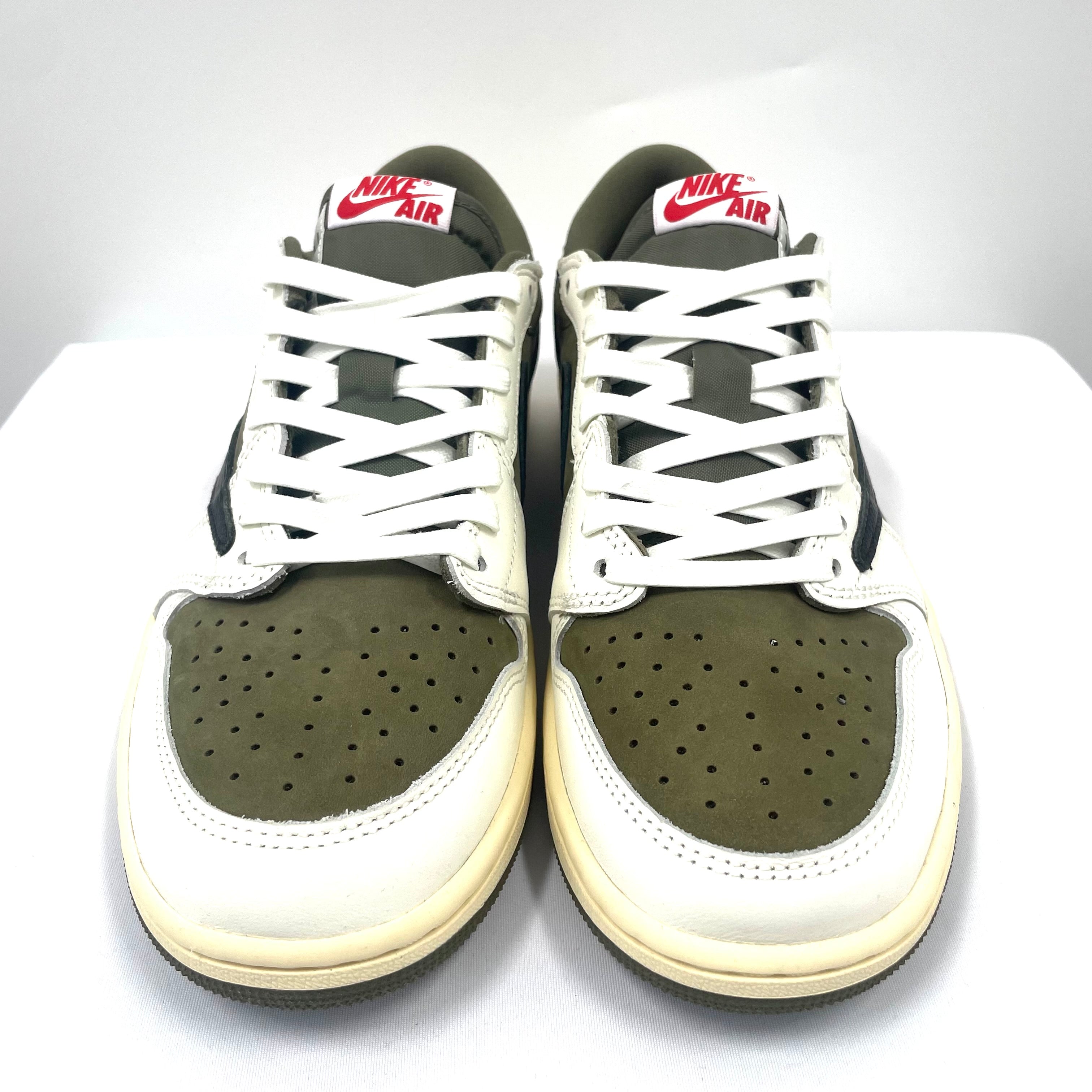 Jordan 1 Travis Scott Medium Olive BNDS UK8.5