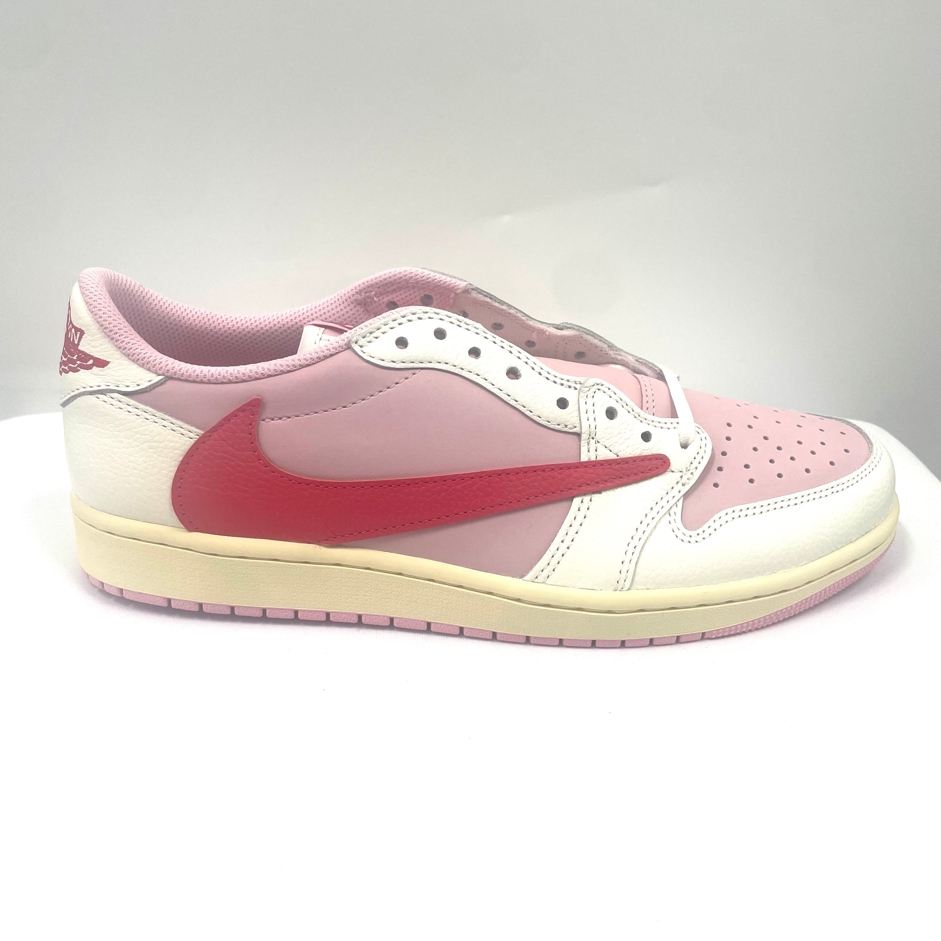 Travis x Jordan 1 Low - Tropic Pink UK9 BNDS