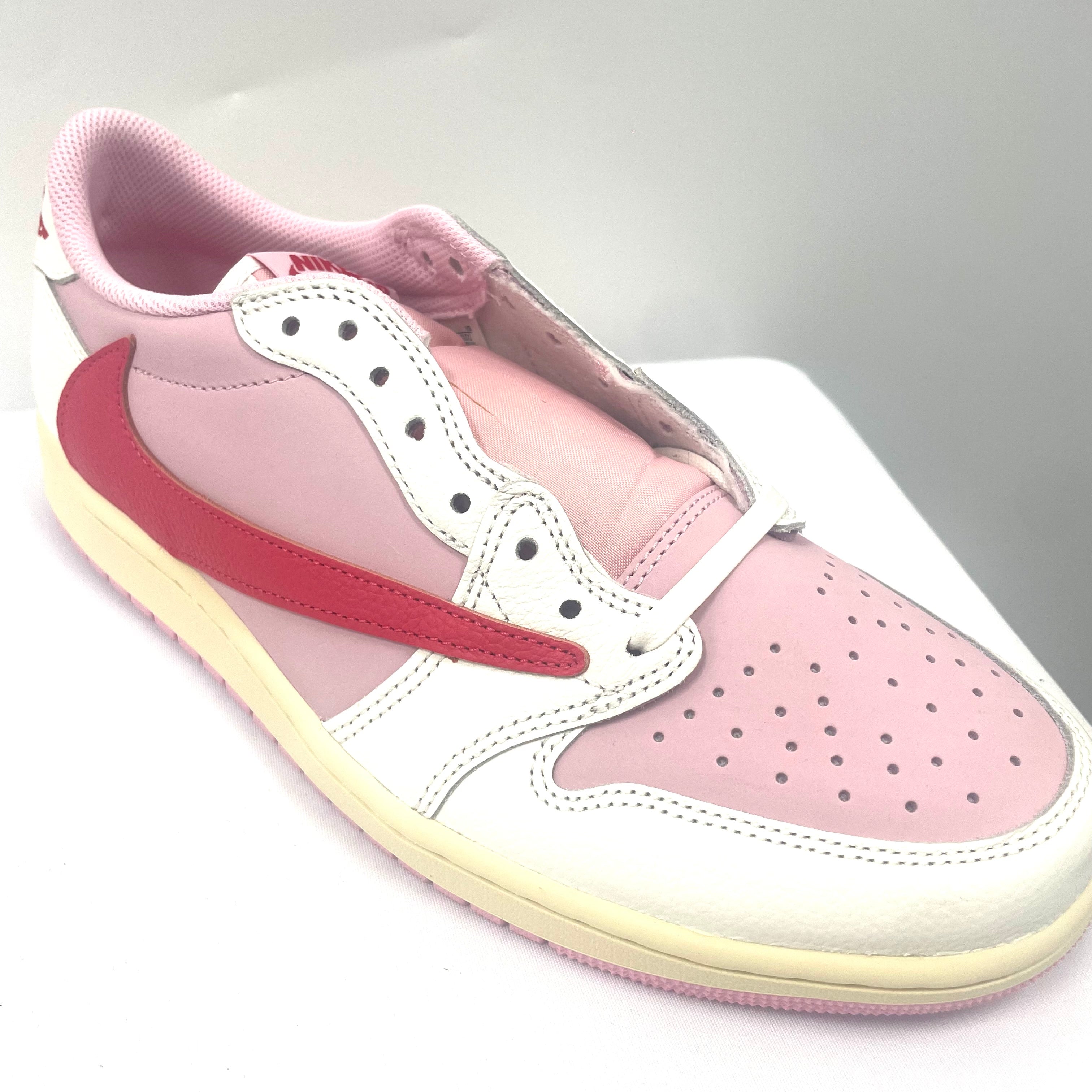 Travis x Jordan 1 Low - Tropic Pink UK9 BNDS