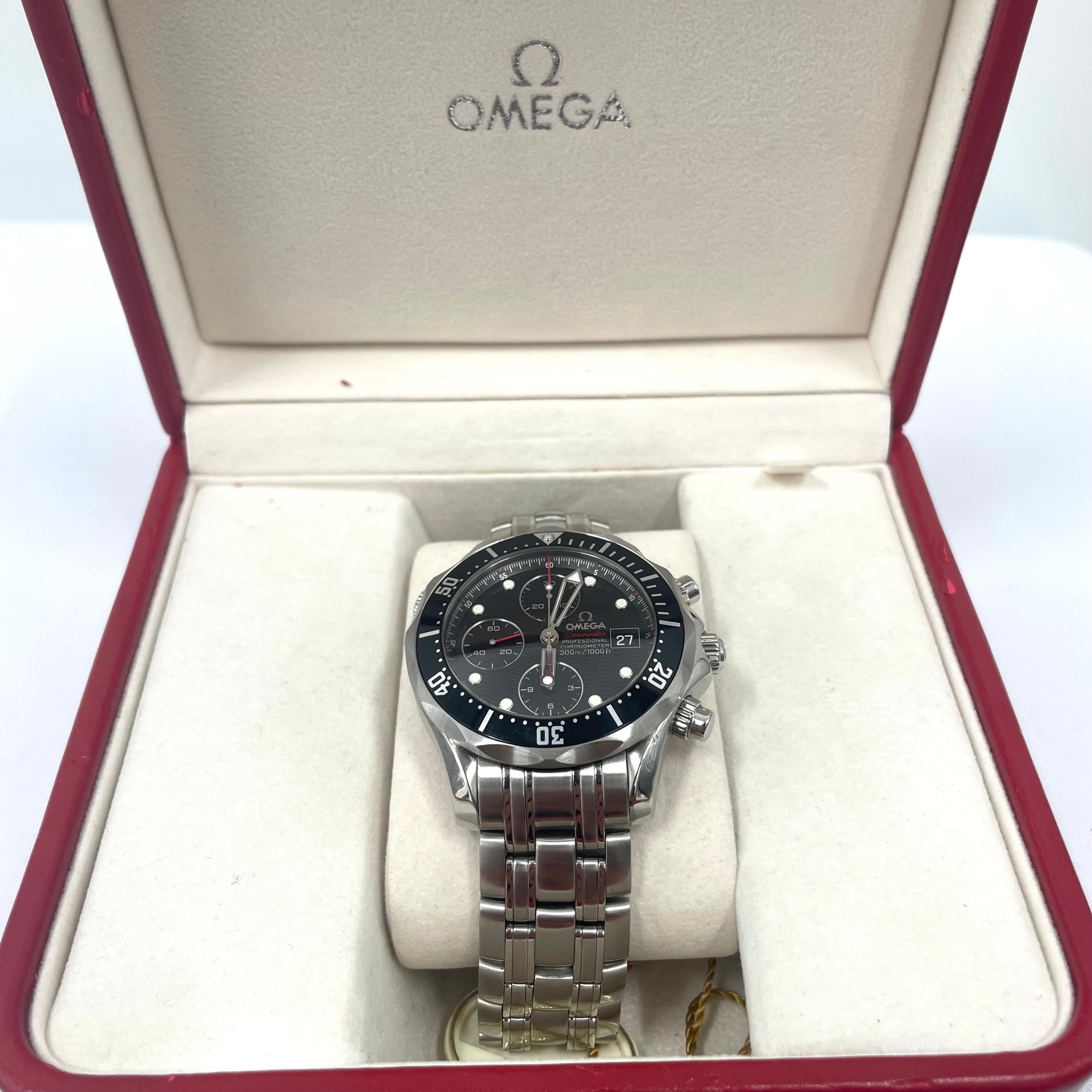 Omega Seamaster Chrono Diver Auto 2010 Box + Papers