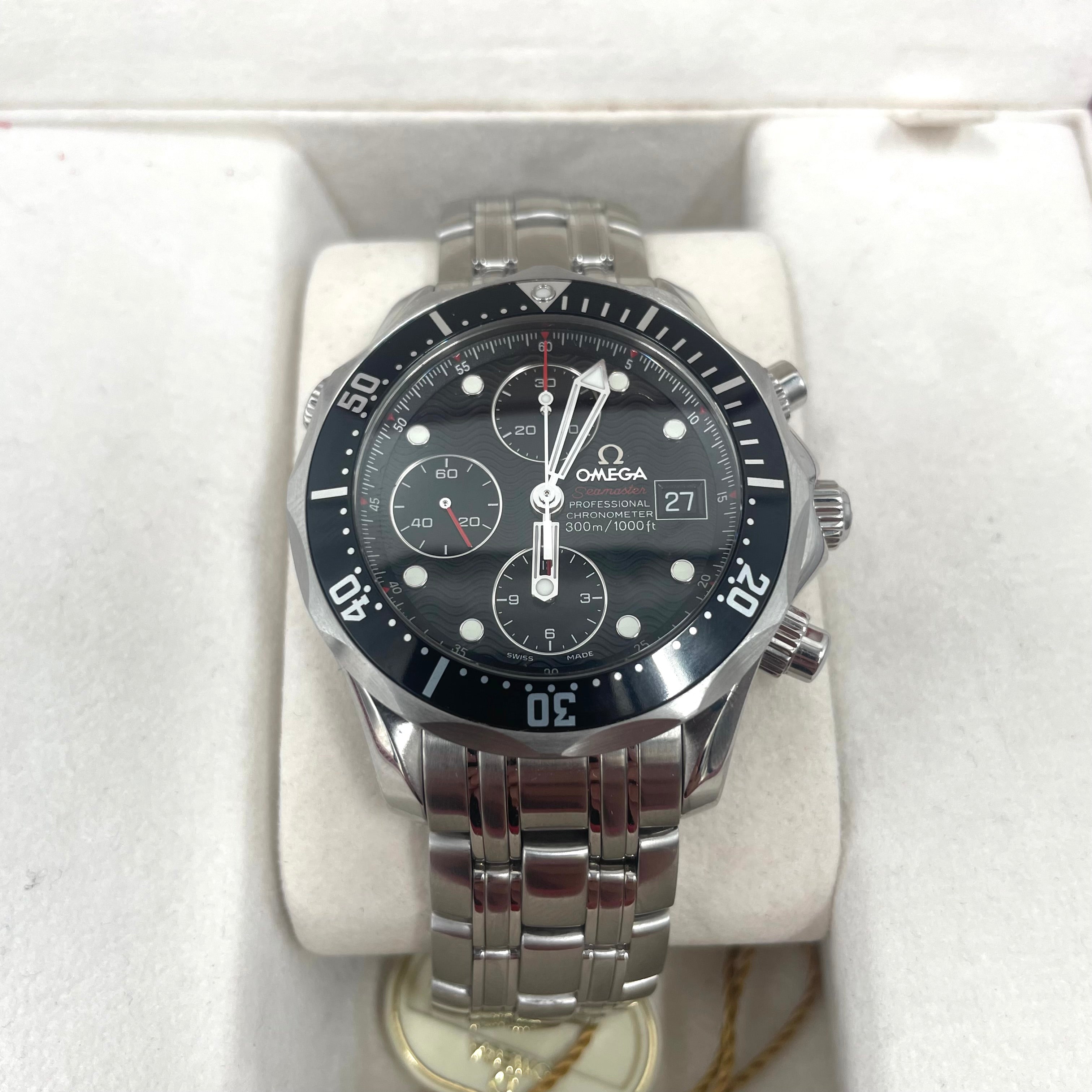 Omega Seamaster Chrono Diver Auto 2010 Box + Papers