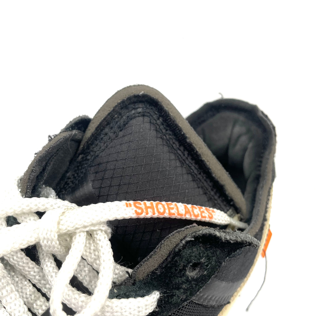 Nike x Off White Air Force 1 Black The Ten Collection UK10 Used