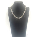 925 Sterling Silver Curb Chain 16" 9mm